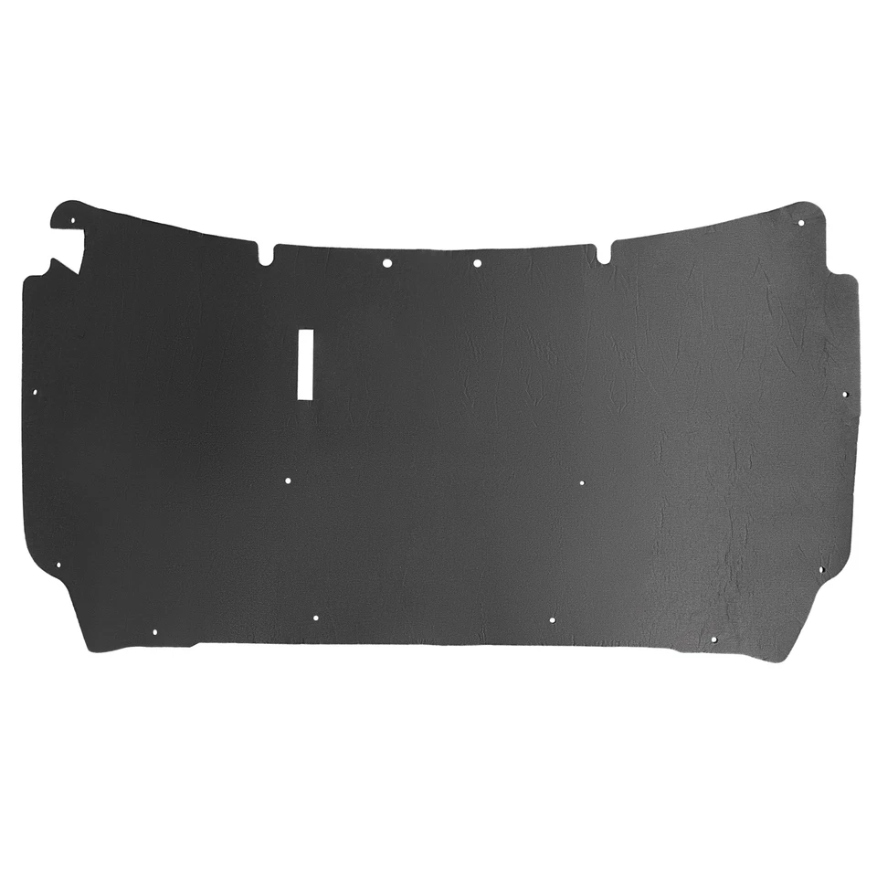 Almohadilla aislante capó bajo perfil con clips negra para Ford F-150 1997-2003 Foto 2 de 4