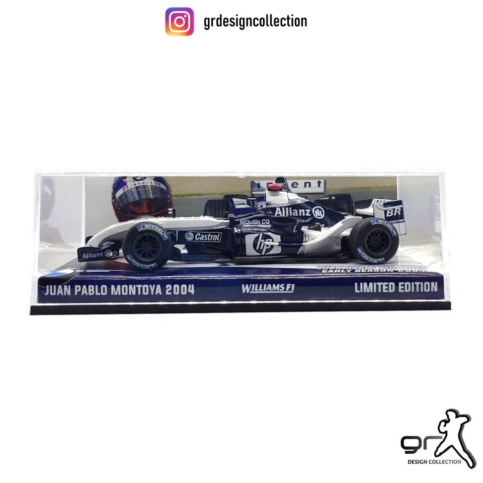 Juan Pablo Montoya - Williams BMW FW26 - F1 GP 2004 / Altaya - IXO / 1:43 - Immagine 2 di 4