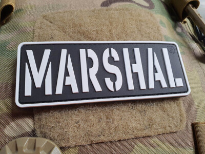 JTG MARSHAL Patch, swat, JTG 3D Rubber Patch   
