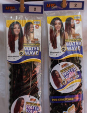 AFRO SENS CROCHET BRAID COLOR 2 WATER WAVE 28  OR 14  BUY MORE  SAVE