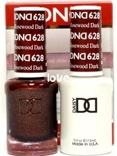 DND Daisy Gel Polish Soak Off 0.5fl.oz LED/UV Duo DND628- Dark Rosewood