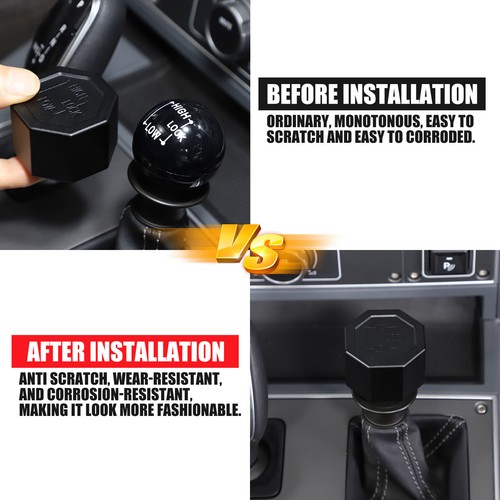 Aluminum Car Differential Lock Shifter Knob Head Caps For Ineos Grenadier 2020+ - Picture 3 of 12