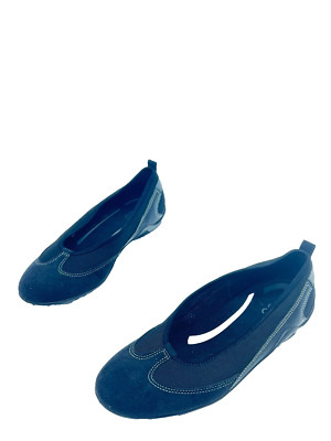 ECCO Vibration 1.0 Zapatos Bajos Bailarinas Negro Para Mujeres T.38 US.7 UK.5,5