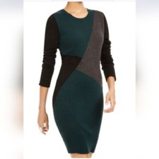 NWT BCX Colorblock SWEATER Dress