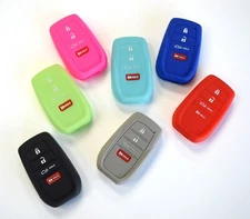 2024 2025 Toyota Tacoma Solid Remote Key Cover Soft Silicone Protective Rubber