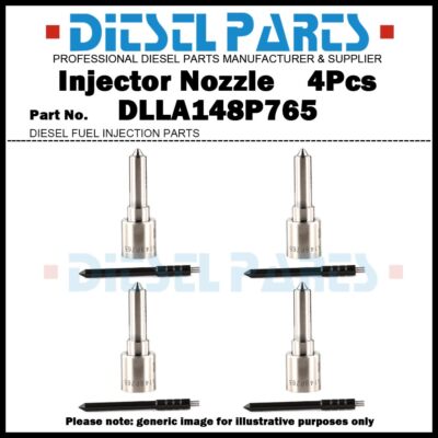 4x Fuel Injector Nozzle Tips DLLA148P765 for NISSAN X-TRAIL T30 2.2d 166008-H800