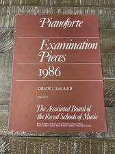 Pianoforte Exam Pieces 1986 Song Book