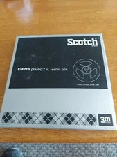 CASE OF 9 3M SCOTCH EMPTY PLASTIC REEL DARK TINT CATALOG NO. RB-1/4-7