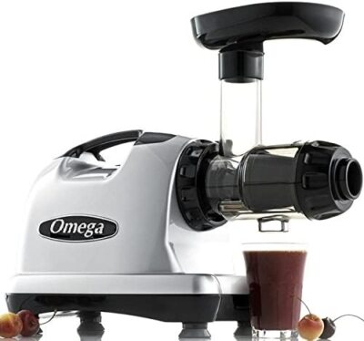 Omega J8006 Quiet Dual-Stage Slow Speed Masticating Juicer Silver (Used)