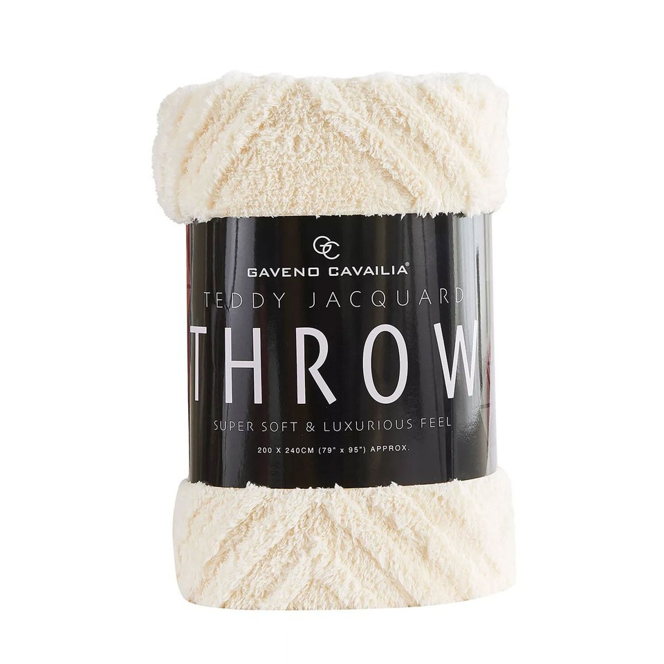 Extra Large Jacquard Throw Fluffy Warm Fleece Over Soft Sofa Bed Settee