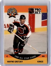 1990-91 Pro Set Hockey Card Wayne Gretzky D Los Angeles Kings #340