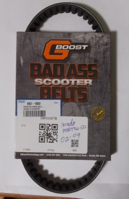 02-09 HONDA Metro 50 G Boost Scooter Drive Belt Bad Ass (DBHOGETB)      (Misc/4)