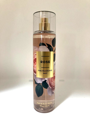 Bath & Body Works Rose Fine Fragrance Mist Spray Splash  8 oz.