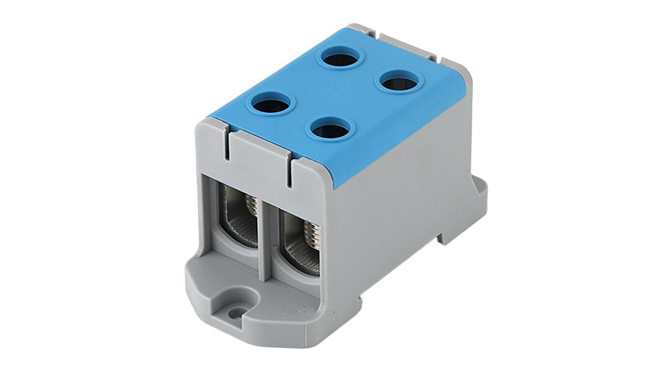 LZD terminal strip in blue body 2x16-95mm2 E.4152/N /T2UK