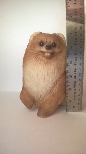 Pomeranian Dog 6" Pet Figurine United Design Classic Critters Animal Collection - Picture 10 of 21