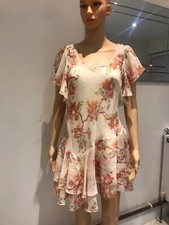 Free People Love To Love Mini, Ivory Multicolour,  XS RRP £128