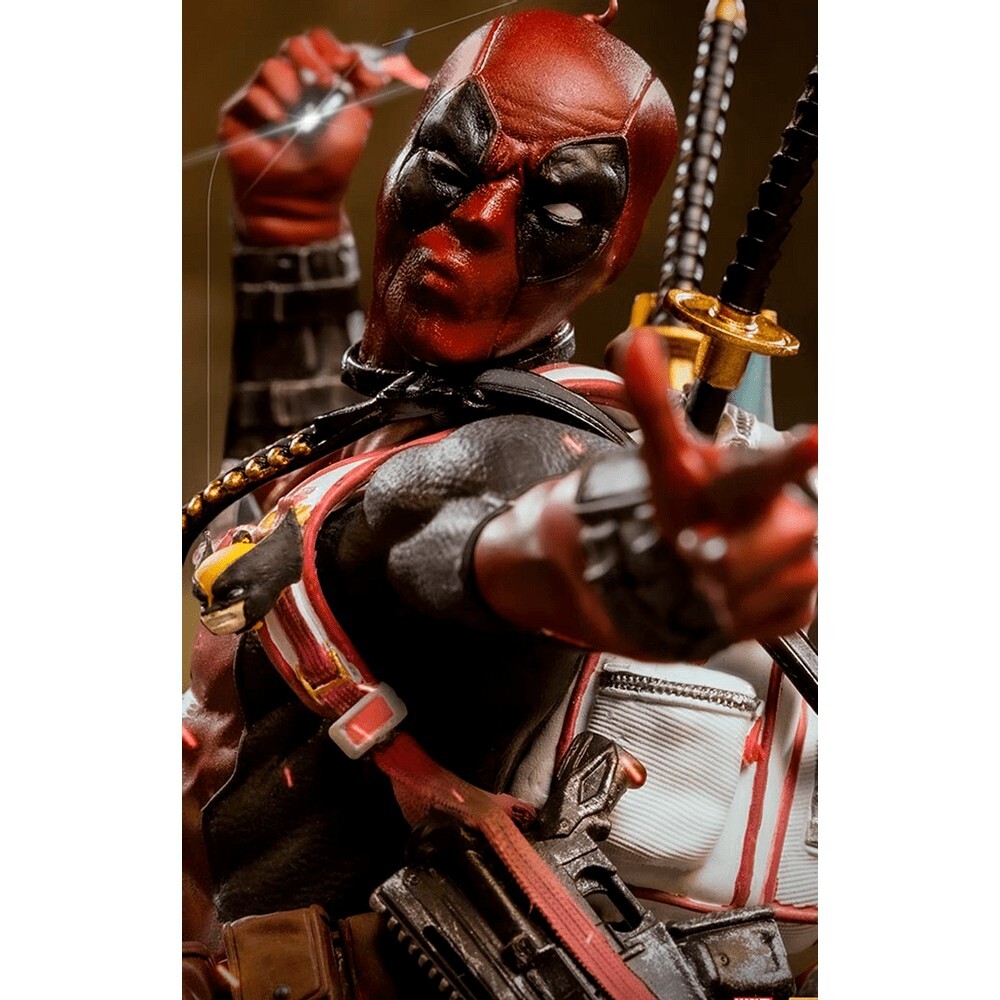 iron studios デッドプール 1/10