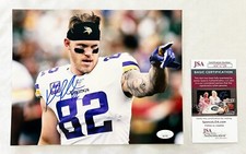 Kyle Rudolph Signed 8x10 Photo Minnesota Vikings JSA 1 COA