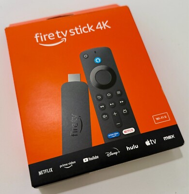 NEW Amazon Fire TV Stick 4K Streaming Media Player w/ Alexa Remote- Newest Model