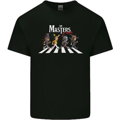 Masters Of Rock Band Musica Heavy Metal T-Shirt In Cotone Per Uomo