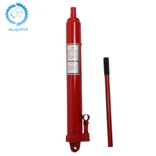 6600lbs Long Manual Hydraulic Jack Single Pump Engine Lift Cherry Picker