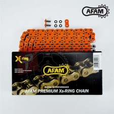 Afam Recommended Orange 520 Pitch 96 Link Chain for Yamaha YFZ450 Quad 2003-2008