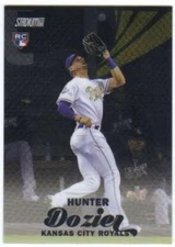 2017 Topps Stadium Club Chrome #SCC-58 Hunter Dozier Royals