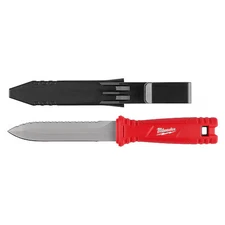 Milwaukee Tool 48-22-1927 Duct Knife, Serrated/Smooth, Blade 5 1/2"L