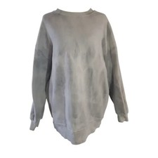 ZARA Oversized Acid Wash Crewneck Sweatshirt, Small