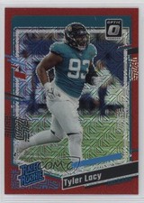2023 Panini Donruss Optic Rated Rookie Red Mojo Prizm Tyler Lacy #253 13ql