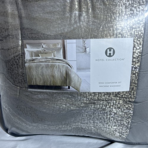 Hotel Collection Terra King Comforter Set 3pc New $575.00 - Picture 3 of 6