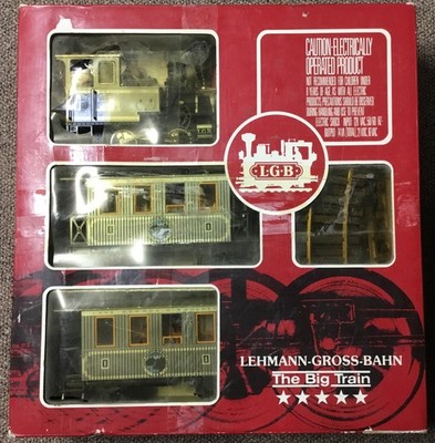 1989 LGB Lehmann THE BIG TRAIN G Scale Lake George + Butler Full Set Works