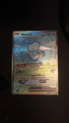 Carte Pokémon Bubble MEW EX Full Art alternative 232/091 FR - Photo 1/4