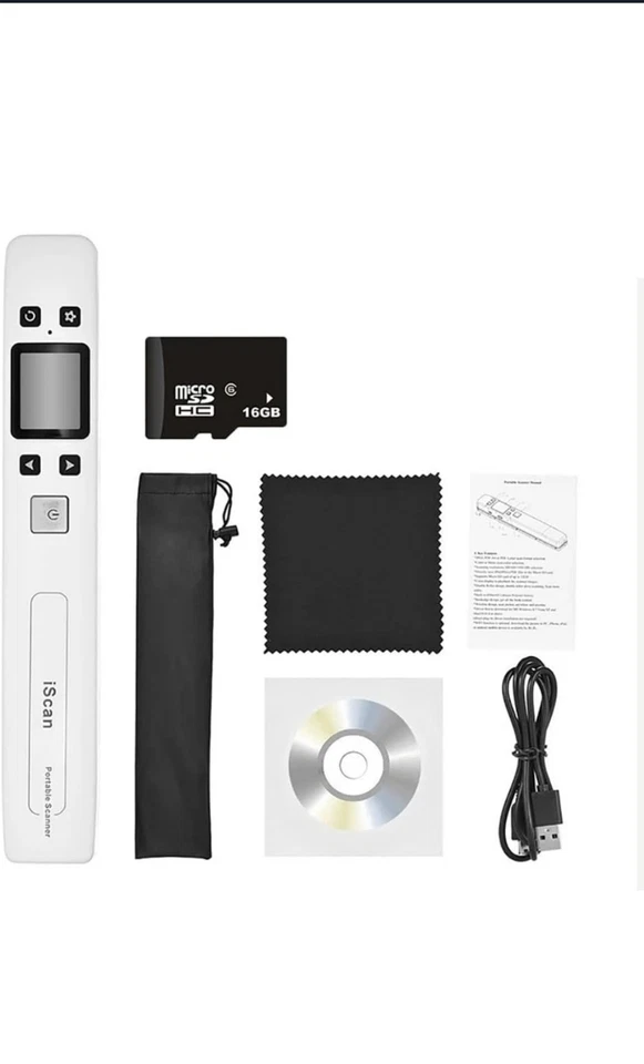 Portable Scanner, A4 Size 1050DPI Document Scanner +16 GB  - Image 3 of 4