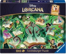 NEW Ravensburger 01622 Disney Lorcana - Glimmers of The Realm: Emerald 1000 Pc