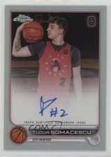 2022-23 Topps Chrome OTE Overtime Elite Tudor Somacescu #CA-TS2 Auto 1n96