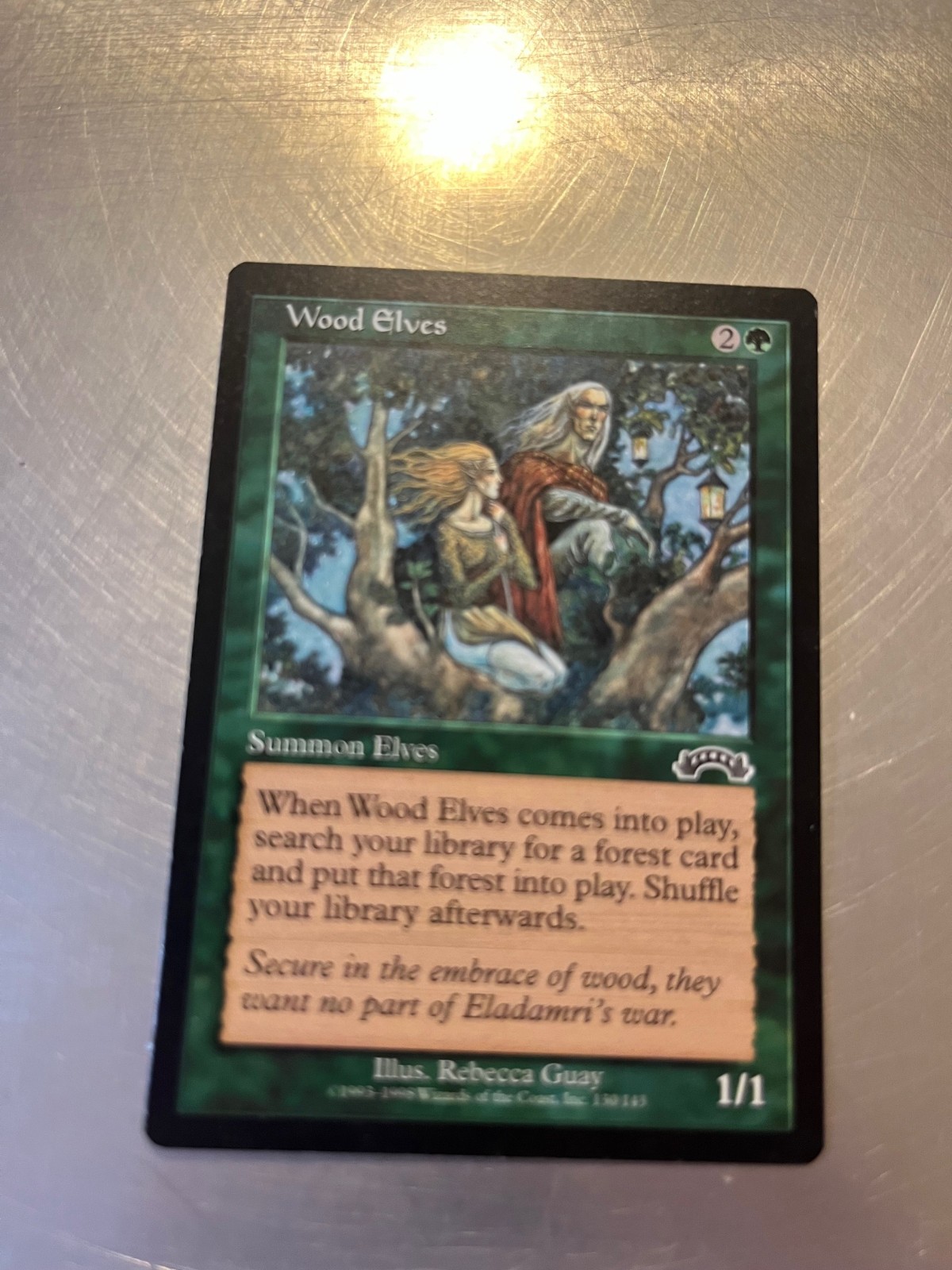 Wood Elves LP 1998 Exodus Vintage Magic Cards, COMBINED SHIPPING