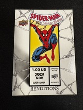 Marvel Renditions Spider-Man - Corner Box Card - CB-26