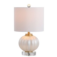 JONATHAN Y Lighting JYL2076 White / Brass Gol...