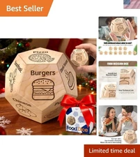 Food Decision Dice - Unique Couples Gift for Fun Date Nights & Celebrations