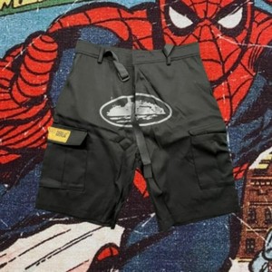 Short Corteiz Homme - Taille M - CRTZ Dropout - Noir/vert - NEUF Avec étiquettes
