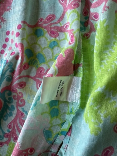 Lilly Pulitzer Multicolor Women Gold Button Down Long Sleeved Shirt 8. Set Of 2 - Picture 6 of 14
