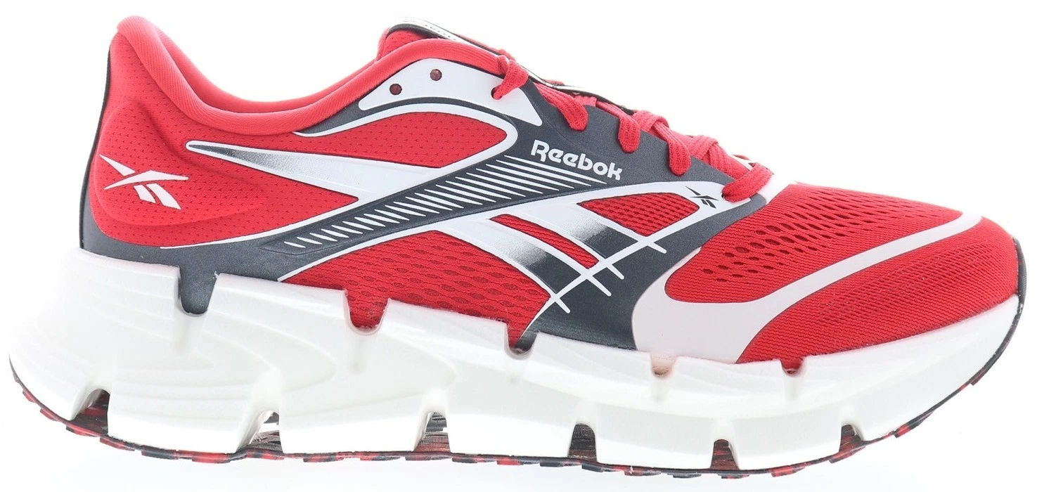 Reebok Men\'s FLOATZIG 1 - Retro 90s - White/Purple - Sneakers - Sz 7‎ M Running Womens Reebok FloatZig White/Purple Sneaker | Bash main image 2
