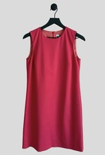 Missoni Coral Pink Shift Dress Rare Mod Minimalist Chic Made in Italy NEW Sz 40