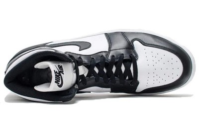Size 10 - Air Jordan 1 Retro OG 2014 High Black White for sale