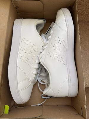 adidas Advantage Clean VS W NEO Women's White Lace Up Sneakers Synthetic Leather
