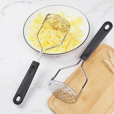 Potato Press Stainless Steel Potato Press Manual Masher Kitchen Gadget