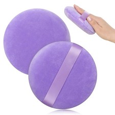 Puderquaste K&ouml;rperpuder, 10,5 cm Runde Puderquaste Gro&szlig; Ultraweich Waschbar P