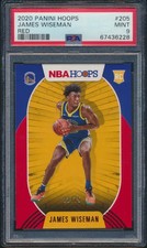 2020 Panini Hoops James Wiseman #205 Red PSA 9