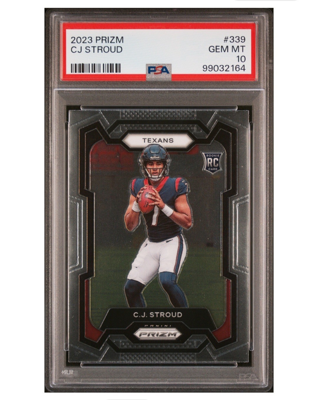 2023 Panini Prizm C.J. Stroud Rookie Card PSA 10 #339 (RC)